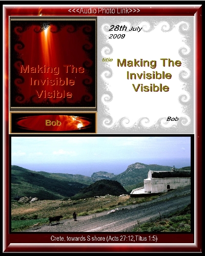 Making The Invisible Visible; Crete