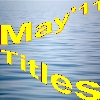 MAY 2011 Titles